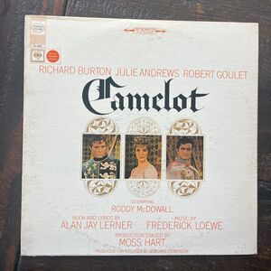CAMELOT Vinyl LP Record VTG 1967 Original Broadway Cast Recording Burton Andrews